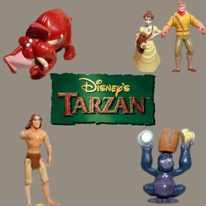 NIB Disney Tarzan McDonald's Happy Meal Toys